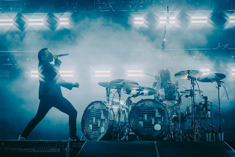 Shinedown performing live at AEC Theatre in Adelaide